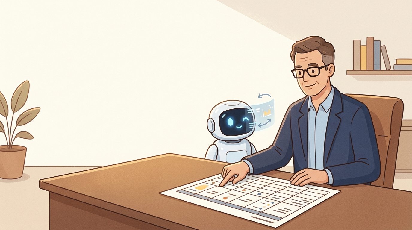 会社のリスクを「AIに任せる層」と「人にしか握れない核」に仕分ける